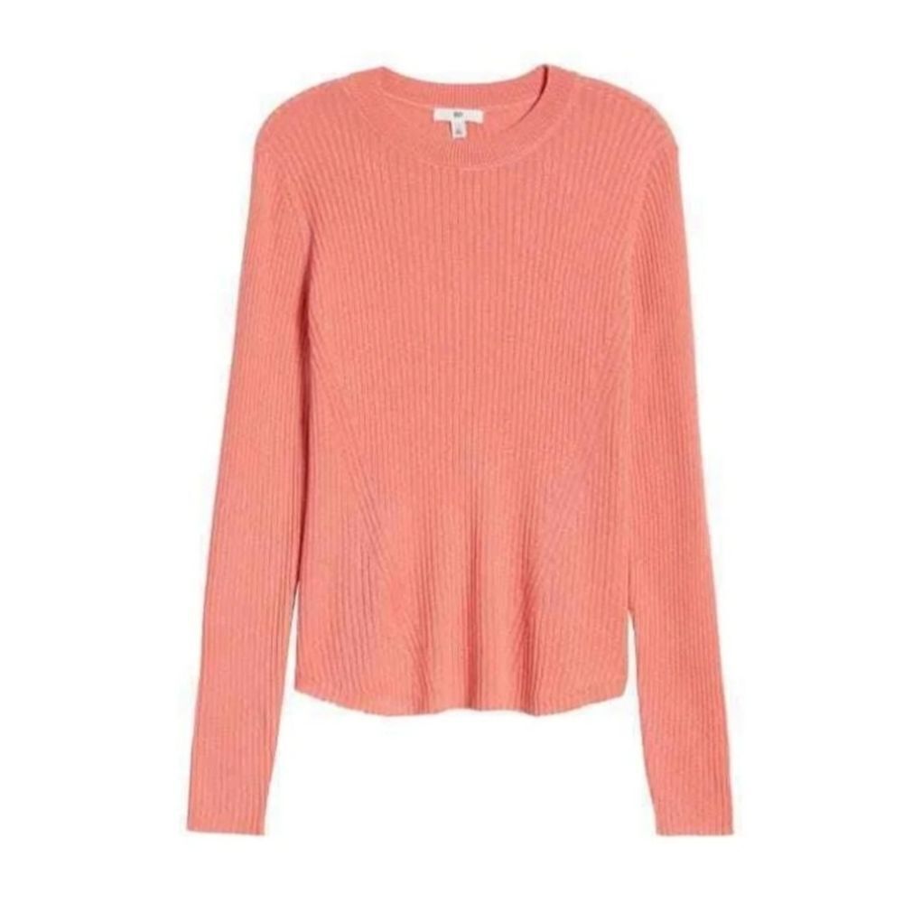 BP. Ladies Size XS Coral Rose Tea Knit Long Sleeve Top